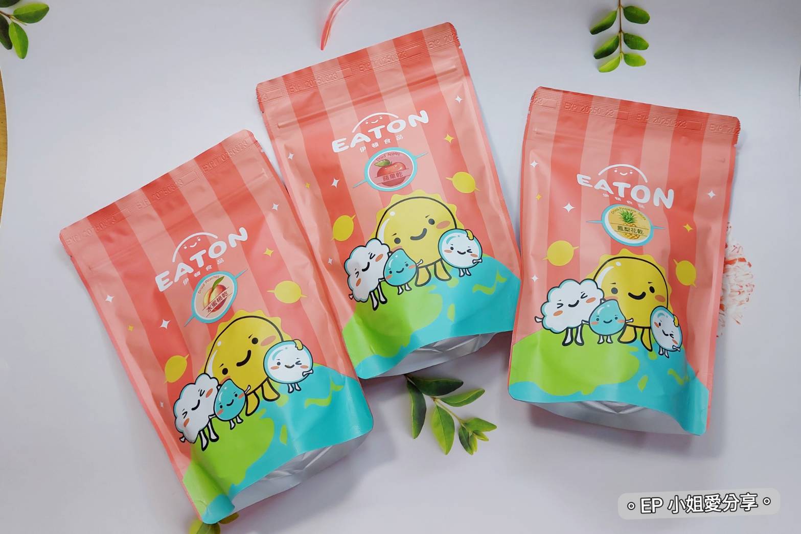 【果乾推薦】健康美味成分超簡單|伊頓食品★ EATON|曠野文農低溫烘焙新鮮果乾|蘋果乾、水蜜桃乾、鳳梨花乾 - 第2張圖